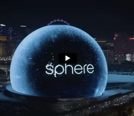 Video courtesy Sphere