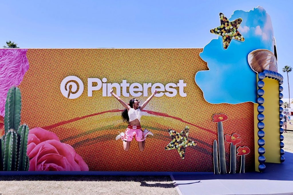 Pinterst "Remix yourself" Coachella 2025